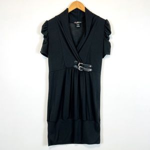 Delirious Mini Puff Sleeve Sweater Dress